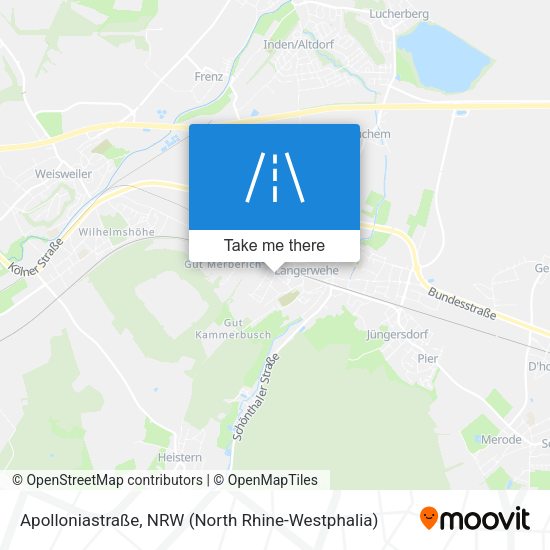 Apolloniastraße map