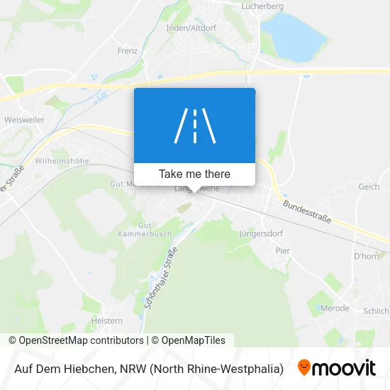 Карта Auf Dem Hiebchen