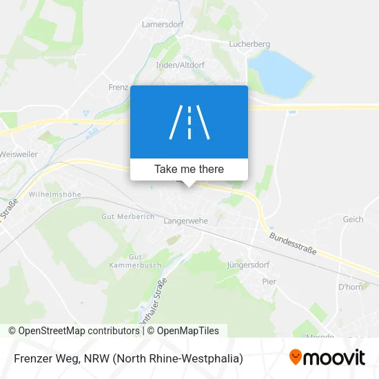 Карта Frenzer Weg