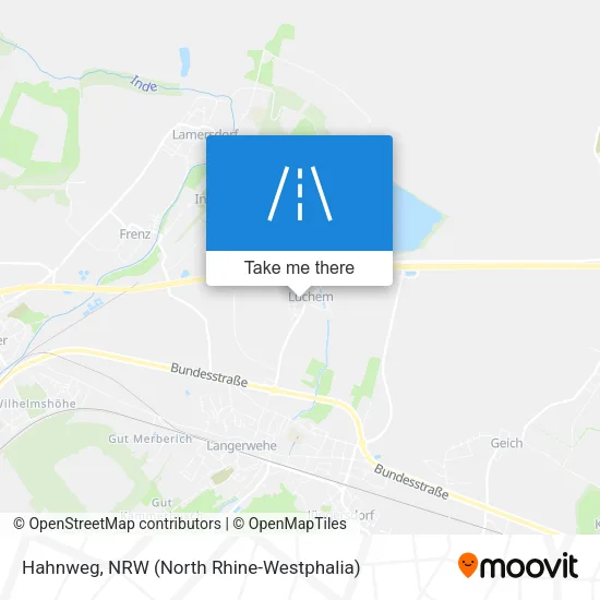 Карта Hahnweg