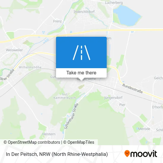 Карта In Der Peitsch
