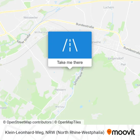 Klein-Leonhard-Weg map