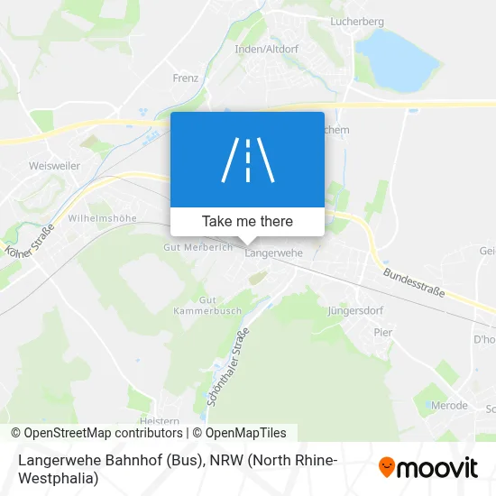Langerwehe Bahnhof (Bus) map