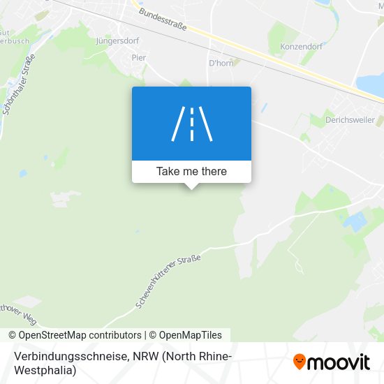 Verbindungsschneise map