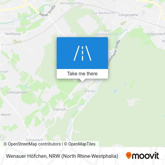 Wenauer Höfchen map