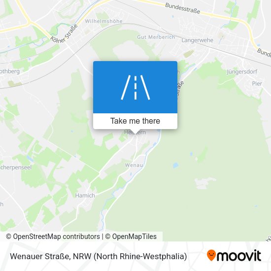 Wenauer Straße map