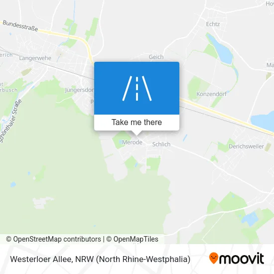 Карта Westerloer Allee