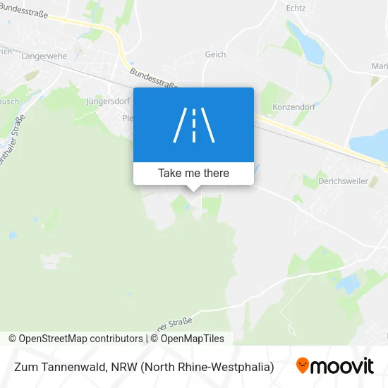 Карта Zum Tannenwald
