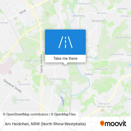 Am Heidchen map