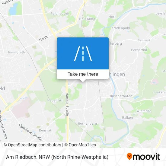 Am Riedbach map