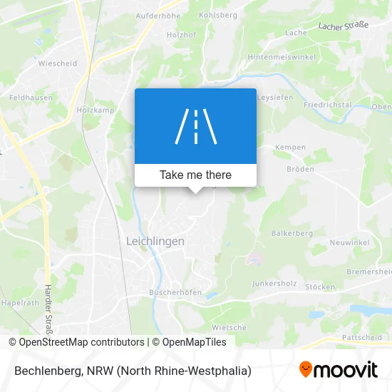 Карта Bechlenberg