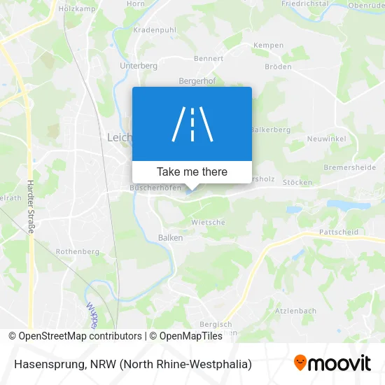 Карта Hasensprung