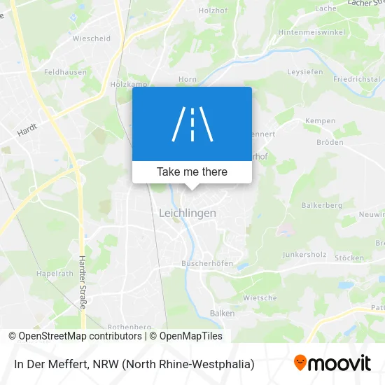 Карта In Der Meffert