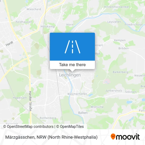 Карта Märzgässchen