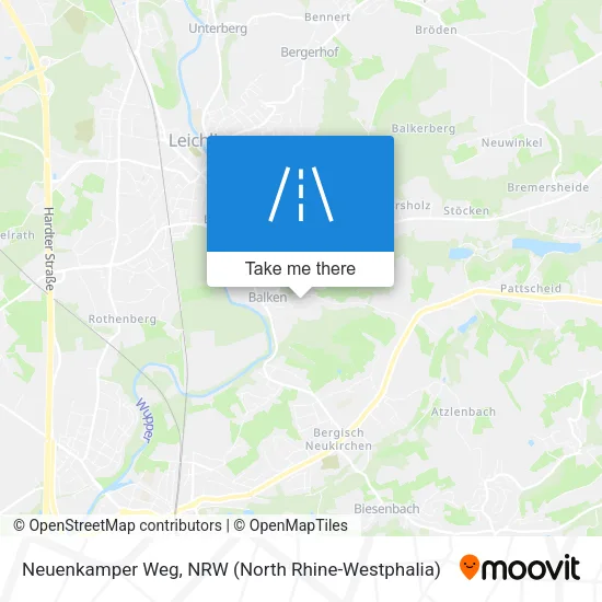 Neuenkamper Weg map