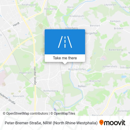 Peter-Bremer-Straße map