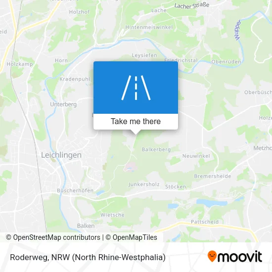 Карта Roderweg
