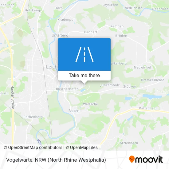 Карта Vogelwarte