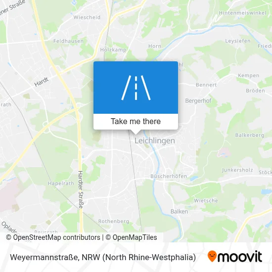 Weyermannstraße map