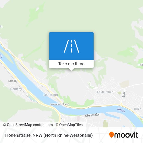 Höhenstraße map