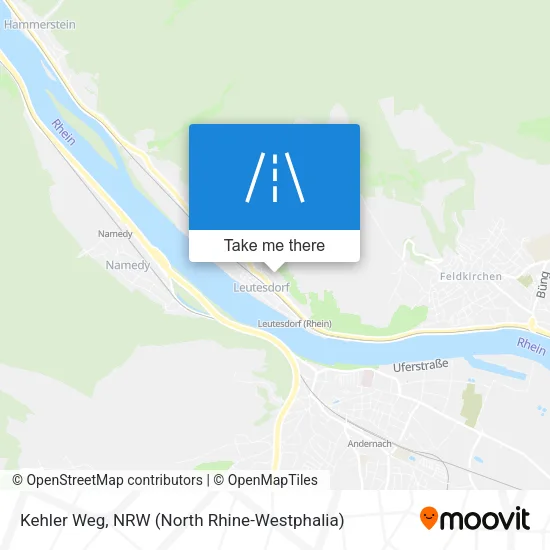 Карта Kehler Weg