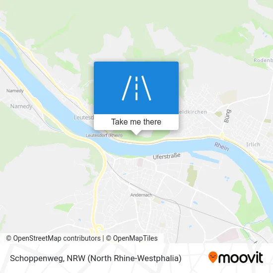 Schoppenweg map