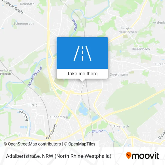 Карта Adalbertstraße