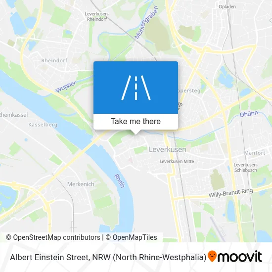 Albert-Einstein-Straße map