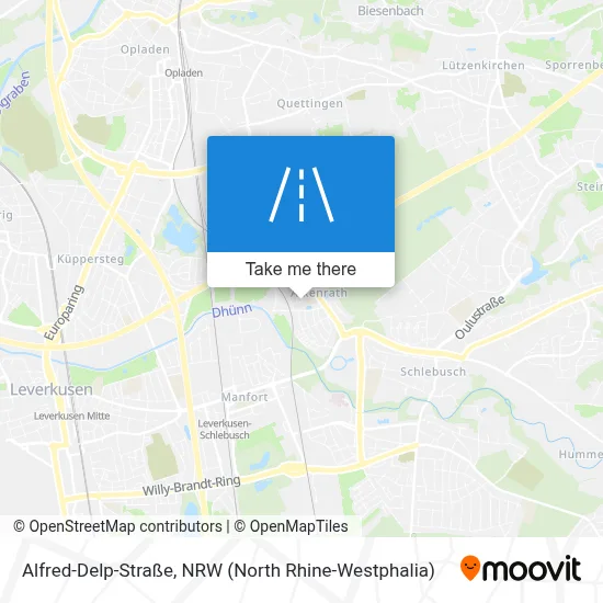 Alfred-Delp-Straße map