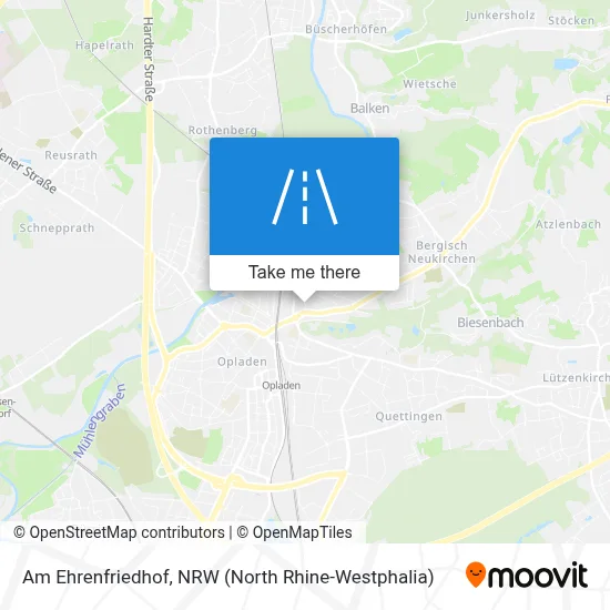 Am Ehrenfriedhof map