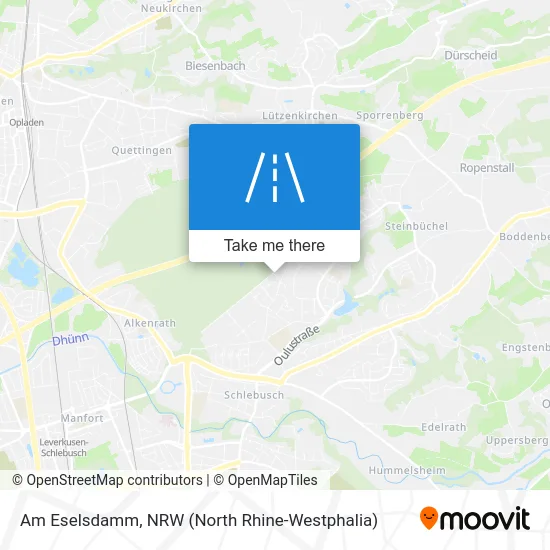 Карта Am Eselsdamm