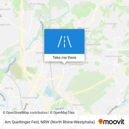 Am Quettinger Feld map