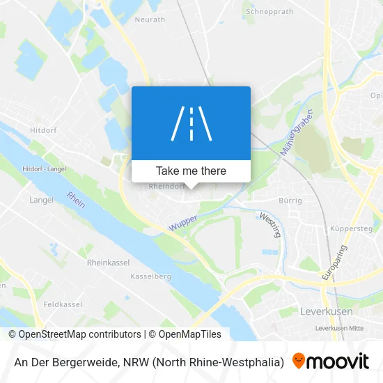 Карта An Der Bergerweide