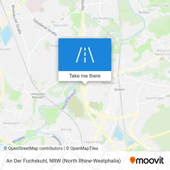 An Der Fuchskuhl map