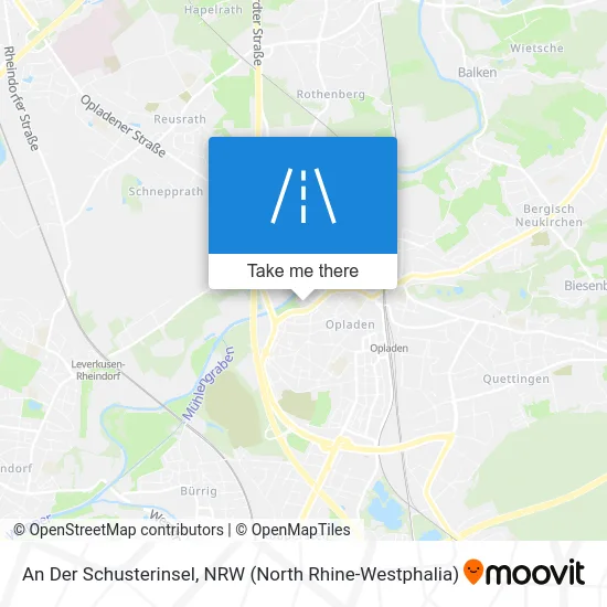 An Der Schusterinsel map