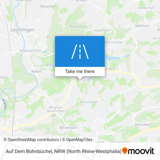 Карта Auf Dem Bohnbüchel