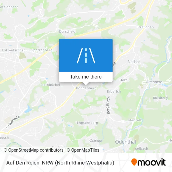 Auf Den Reien map