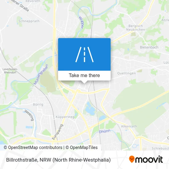 Billrothstraße map