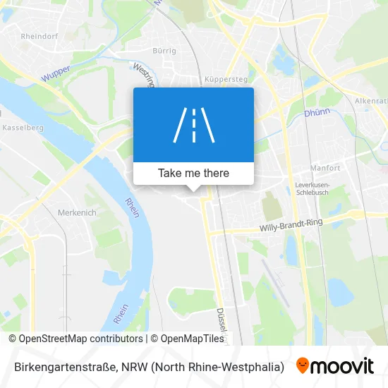 Birkengartenstraße map