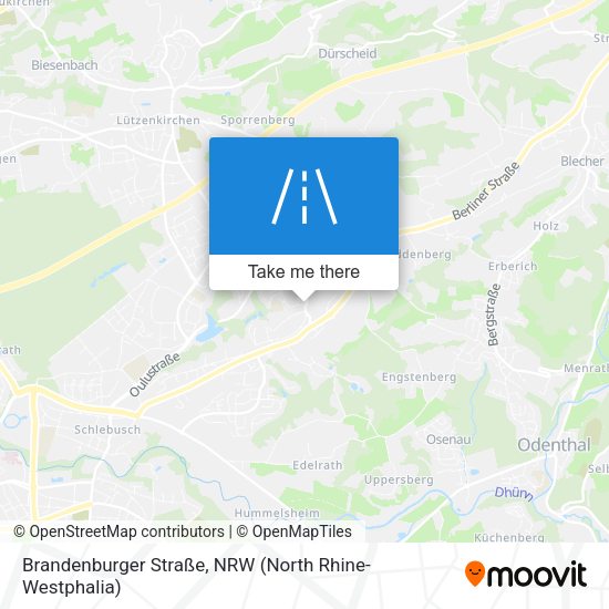 Brandenburger Straße map