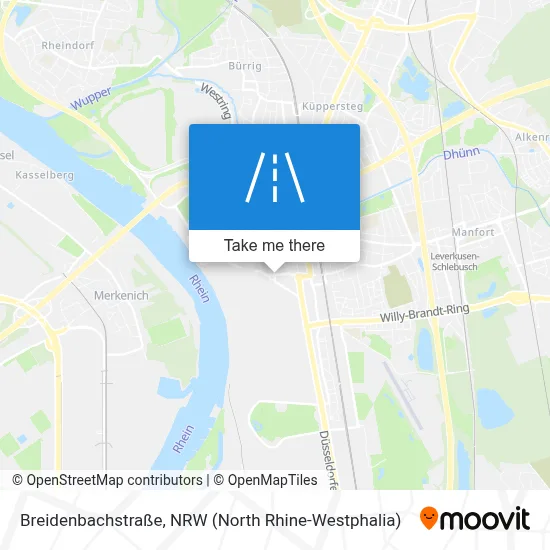 Breidenbachstraße map