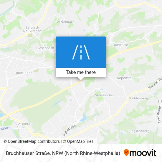 Bruchhauser Straße map