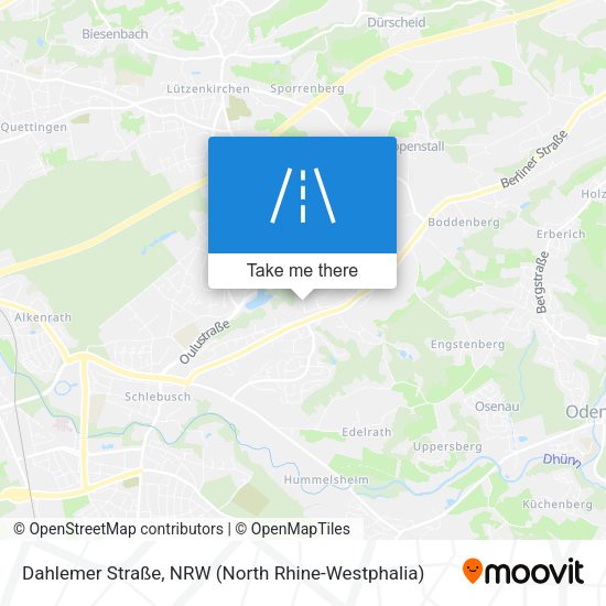 Dahlemer Straße map