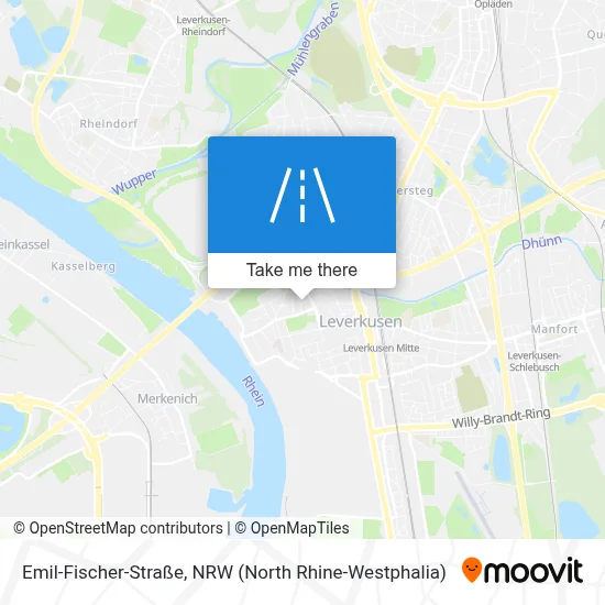 Emil-Fischer-Straße map