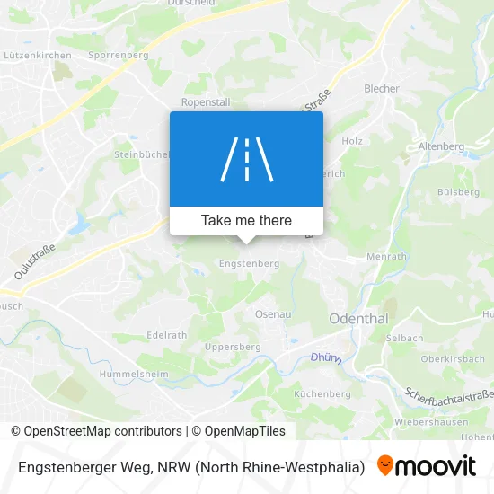 Карта Engstenberger Weg