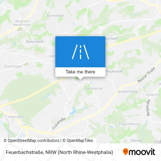 Feuerbachstraße map