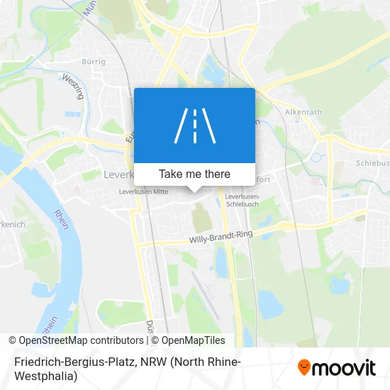 Friedrich-Bergius-Platz map