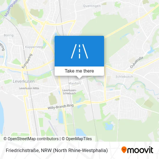 Friedrichstraße map