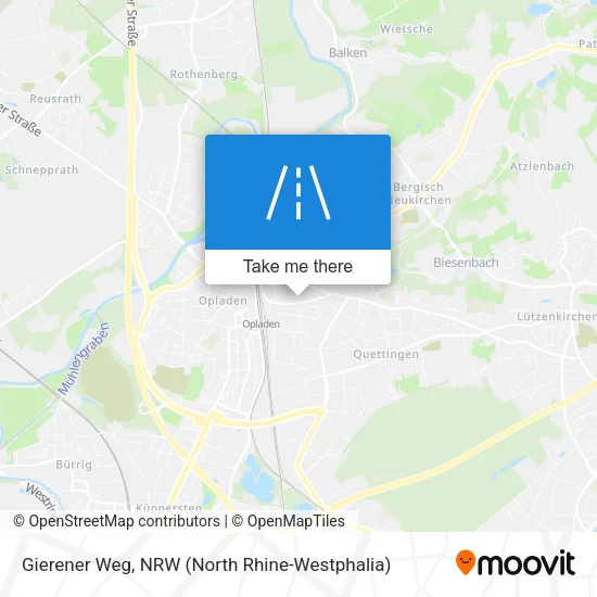 Карта Gierener Weg