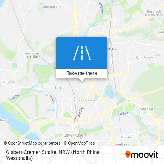 Карта Gisbert-Cremer-Straße